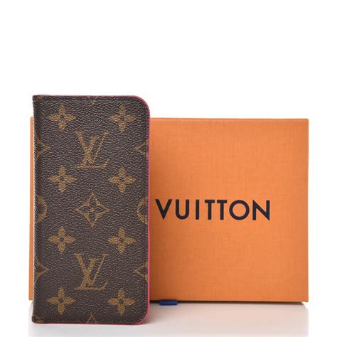 louis vuitton folio iphone x case|louis vuitton iphone case price.